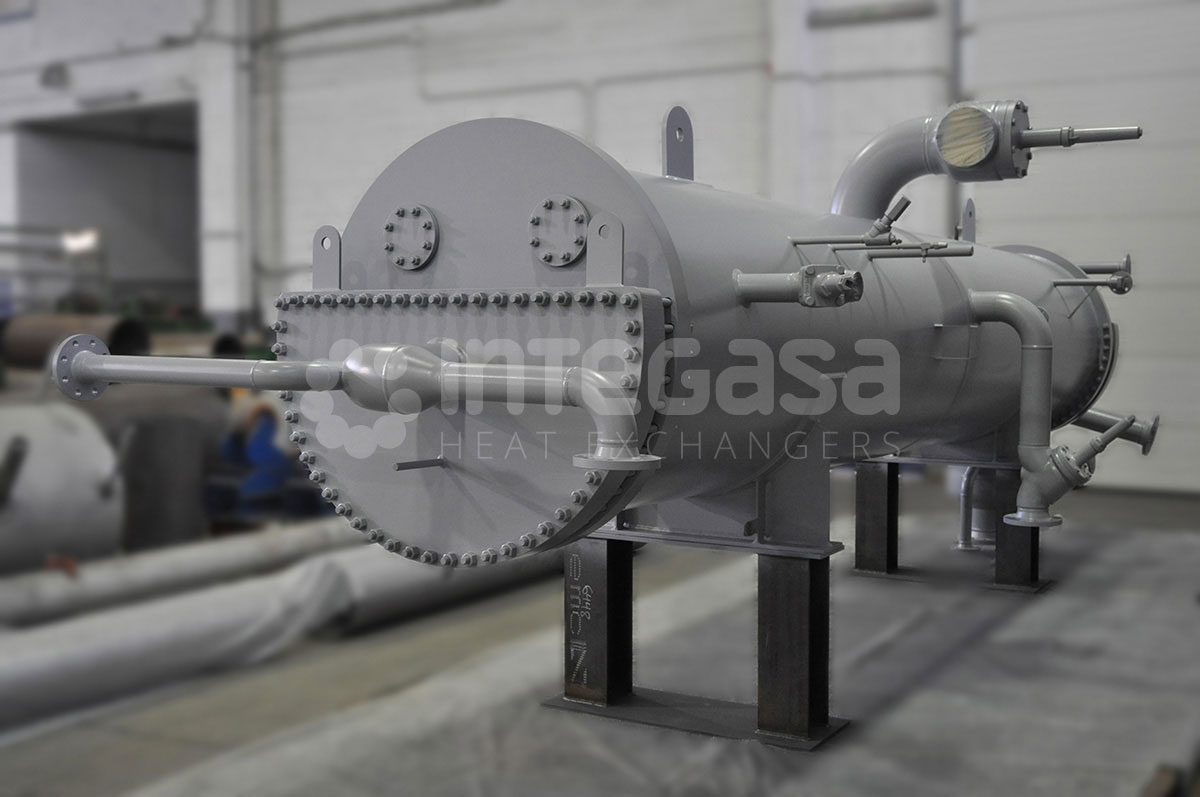 Cascade condensers CO2/NH3 (Spray chillers)